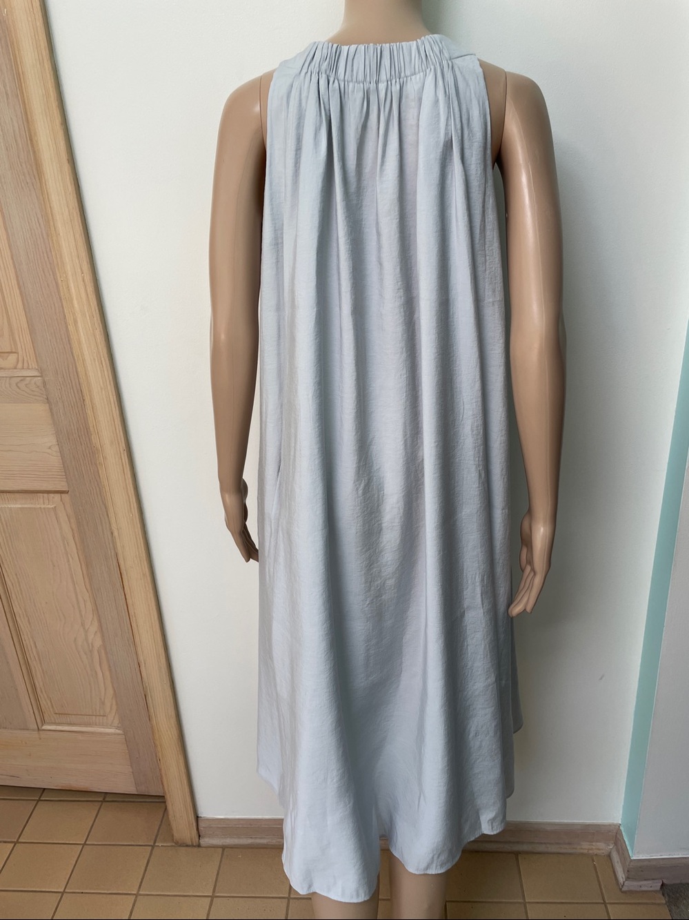 COS Racer Neck Midi Dress - Picture 6 of 10